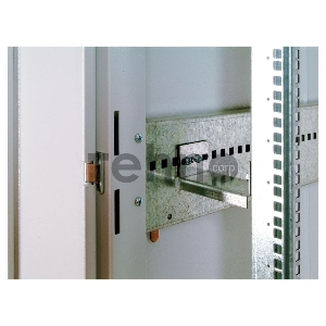 Шкаф телекоммуникационный напольный 42U (800x800) дверь металл (3 места), [ ШТК-М-42.8.8-3ААА ]