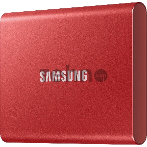 Накопитель SSD Samsung USB-C 1Tb MU-PC1T0R/WW T7 1.8 красный