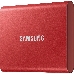 Накопитель SSD Samsung USB-C 1Tb MU-PC1T0R/WW T7 1.8" красный, фото 13