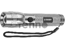 Фонарь ЗУБР 56202-S  ''эксперт'' ручной алюм корпус линза LED металлик 3хААa 3Вт