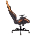 Кресло игровое Knight OUTRIDER черный/оранжевый ромбик эко.кожа с подголов. крестовина металл, фото 17
