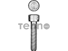 Винт DIN 912, М10x45 мм, 5 кг (140 шт.), кл. пр. 8.8, оцинкованный, ЗУБР