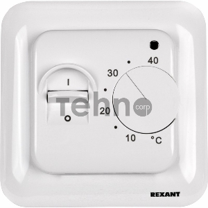 Терморегулятор REXANT механический с датчиком температуры пола /3600Вт/ 51-0531