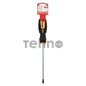 Отвертка крестовая PH 2х150 мм, двухкомпонентная рукоятка REXANT