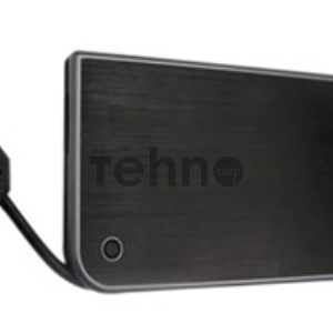 Внешний корпус для HDD/SSD AgeStar 3UB2A14 SATA II пластик/алюминий черный 2.5