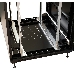 Шкаф серверный WRline (WR-TT-4281-AS-RAL9004) напольный 42U 800x1000мм пер.дв.стекл задн.дв.стал.лист 2 бок.пан. 800кг черный 910мм 2055мм IP20 сталь, фото 6