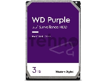 Жесткий диск WD SATA-III 3TB WD33PURZ Surveillance Purple (5400rpm) 64Mb 3.5