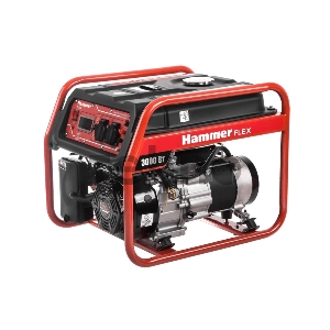 Бензоэлектростанция Hammer Flex GN3000  3КВт 220В 50Гц бак 15л непр.9ч