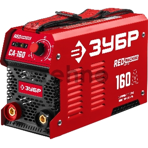 Сварочный инвертор ЗУБР СА-160 160 А, MMA, 5700 Вт, 220 В, 1.6-4 мм Сварочный инвертор ЗУБР СА-160 160 А, MMA, 5700 Вт, 220 В, 1.6-4 мм