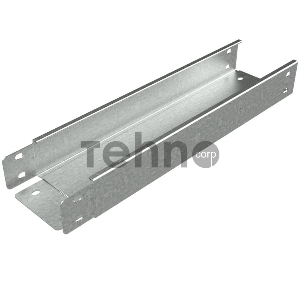 Лоток листовой неперфорированный 100х50 L3000 сталь 0.55мм LN50х100х0.55 БЫСТРЫЙ МОНТАЖ КМ LO0004