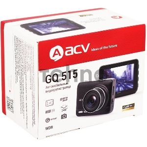 Видеорегистратор ACV GQ515 черный 1080x1920 1080p 140гр. GPCV 5168