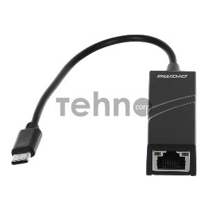 Сетевой адаптер Ethernet Digma D-USBC-LAN100 USB Type-C