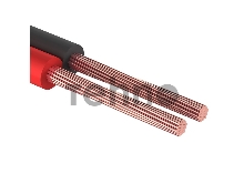 Кабель акустический 2х1 мм² красно-черный (бухта 100 м) | 01-6105-6 | PROconnect