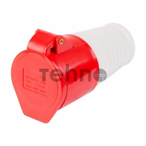 Розетка 224 переносная 3Р+РЕ 32А 380В IP44 REXANT