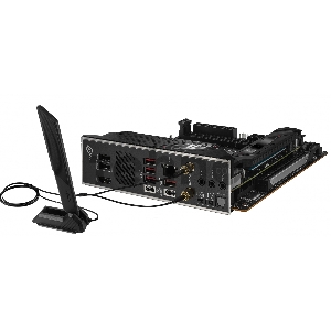 Материнская плата ASUS ROG STRIX X670E-E GAMING WIFI, Socket AM5, X670, 2*DDR5, HDMI + 2xUSB4, 2xSATA3 + RAID, M2, Audio, Gb LAN, USB 3.2, USB 2.0, mIATX; 90MB1B70-M0EAY0