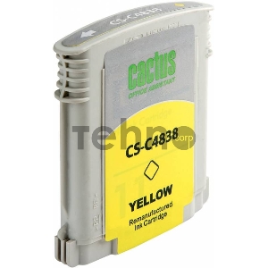 Картридж струйный Cactus CS-C4838 желтый для №11 HP 2000/2500/1000/1100/1200 (29ml)