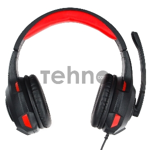 Гарнитура игровая Gembird MHS-G210, код Survarium, черный/красный, регулировка громкости, кабель 1.8м