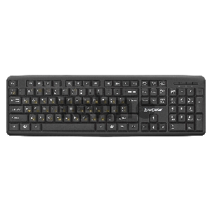 Комплект ExeGate EX286204RUS Professional Standard Combo MK120 (клавиатура влагозащищенная 104кл., длина кабеля 1,5 м + мышь оптическая 1000dpi, 3 кнопки и колесо прокрутки, длина кабеля 1,5м; USB, черный, ColorBox)