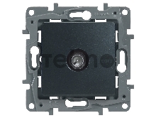 Розетка TV Звезда, алюминий ETIKA 