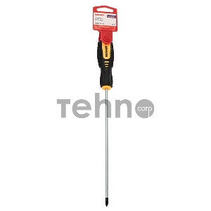 Отвертка крестовая PH 1х200 мм, двухкомпонентная рукоятка REXANT