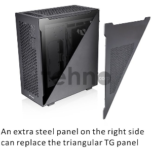 Корпус Thermaltake Divider 500 TG Air CA-1T4-00M1WN-02 Black/Win/SPCC/Tempered Glass*2/Mesh Front &; Top Panel/120mm Standard Fan*2 (528627)