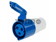 Розетка 223 переносная 2Р+РЕ 32А 220В IP44 REXANT