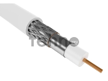 Кабель коаксиальный RG59 CCS 75Ом FPE PVC бел. (100м) GENERICA ITK CC1-R5F1-111-100-G