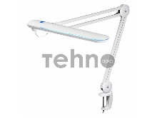 Лампа настольная бестеневая REXANT, струбцина, «Blue Stream», 60 SMD LED, белая