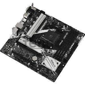 Материнская плата Asrock A520M PRO4 Soc-AM4 AMD A520 4xDDR4 mATX AC`97 8ch(7.1) GbLAN RAID+VGA+HDMI+DP