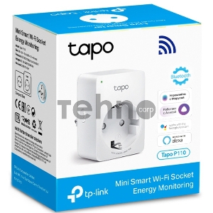 Умная розетка Mini Smart Wi-Fi Socket, Energy MonitoringSPEC: 100-240 V, Max Load 16 A, 50/60 Hz, 2.4 GHz Wi-Fi networkingFEATURE: Amazon Certified for Humans (FFS), Energy Monitoring, Voice Control (works with Amazon Alexa and Google Assistant), Remote C