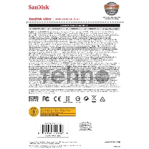 Флэш Диск SanDisk 128Gb CZ48 Ultra SDCZ48-128G-U46 {USB3.0, Black}  USB Drive