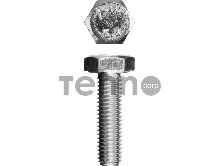 Болт ГОСТ 7798-70, M10 x 35 мм, 5 кг, кл. пр. 5.8, оцинкованный, ЗУБР
