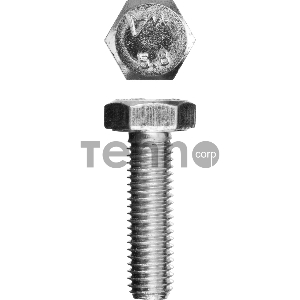 Болт ГОСТ 7798-70, M10 x 35 мм, 5 кг, кл. пр. 5.8, оцинкованный, ЗУБР