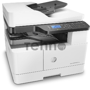 МФУ HP LaserJet MFP M443nda, принтер/сканер/копир, (A3, 13/25 стр/мин, разр. скан. 600х600, печати 1200х1200; LAN, USB)