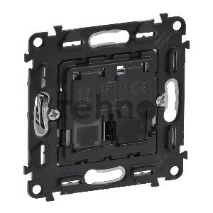 Информационная розетка комбинированная RJ11/RJ45 Кат.6 UTP