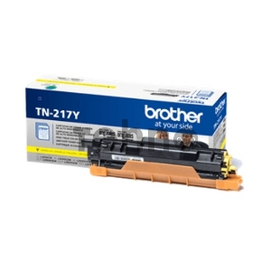 Тонер-картридж Brother TN217Y желтый для MFC-L3770CDW, DCP-L3550CDW, HL-L3230CDW 2300 стр.