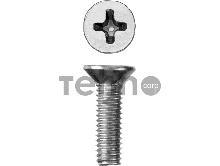 Винт DIN 965, M3 x 10 мм, 5 кг, кл. пр. 4.8, оцинкованный, ЗУБР