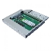 Сменный бокс для HDD/SSD AgeStar SMNF2S SATA металл серебристый 2.5", фото 4
