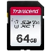 Флеш карта SD 64GB Transcend SDХC UHS-I U3, фото 6