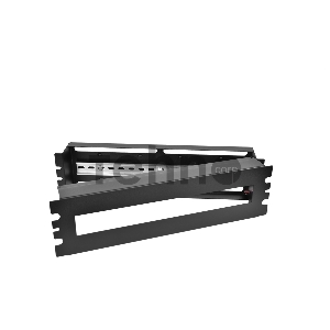 19 панель с DIN-рейкой PS-3U, цвет черный