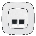 Информационная розетка комбинированная RJ11/RJ45 Кат.6 UTP, фото 1
