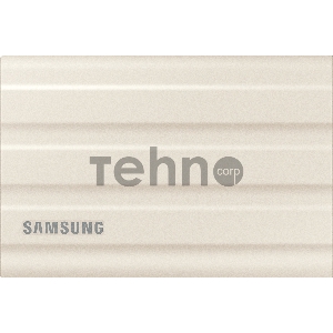 Твердотельный диск 1TB Samsung T7 Shield MU-PE1T0K/WW, V-NAND, USB 3.2 Gen 2 Type-C  [R/W - 1000/1050 MB/s]/EU