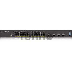 Коммутатор ZYXEL XGS2210-28HP, 24 port Gigabit L2 managed PoE+ switch, 375 Watt, 4x 10G Коммутатор ZYXEL XGS2210-28HP, 24 port Gigabit L2 managed PoE+ switch, 375 Watt, 4x 10G