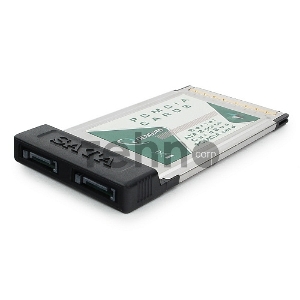 Контроллер Gembird CardBus PCMCIA на 2 SATA порта