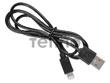 Кабель Buro BHP LIGHTNING 0.8 Lightning (m) USB A(m) 0.8м черный