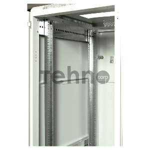 Шкаф телекоммуникационный напольный 42U (600x600) дверь металл (3 места), [ ШТК-М-42.6.6-3ААА ]