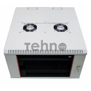 Шкаф телеком. настенный разборный 15U (600х650), съемные стенки, дверь стекло (ШРН-M-15.650)