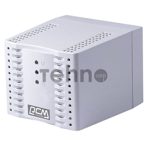 Стабилизатор напряжения Powercom TCA-1200 600Вт 1200ВА белый