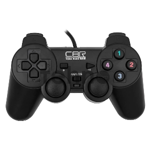 Геймпад CBR CBG 910 {Игровой манипулятор для PC, проводной, 2 вибро мотора, USB}