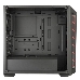 Корпус без БП Cooler Master MasterBox MB511, 2xUSB3.0, 1x120 Fan, w/o PSU, Black, Red Trim, Mesh Front Panel, ATX, фото 4